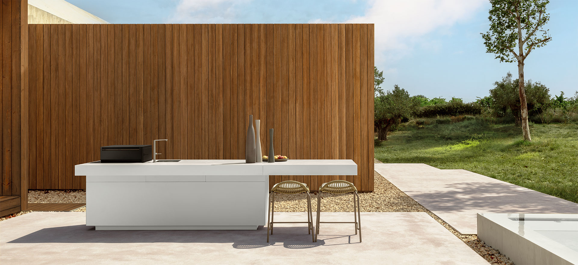 Talenti Tikal outdoor kitchen