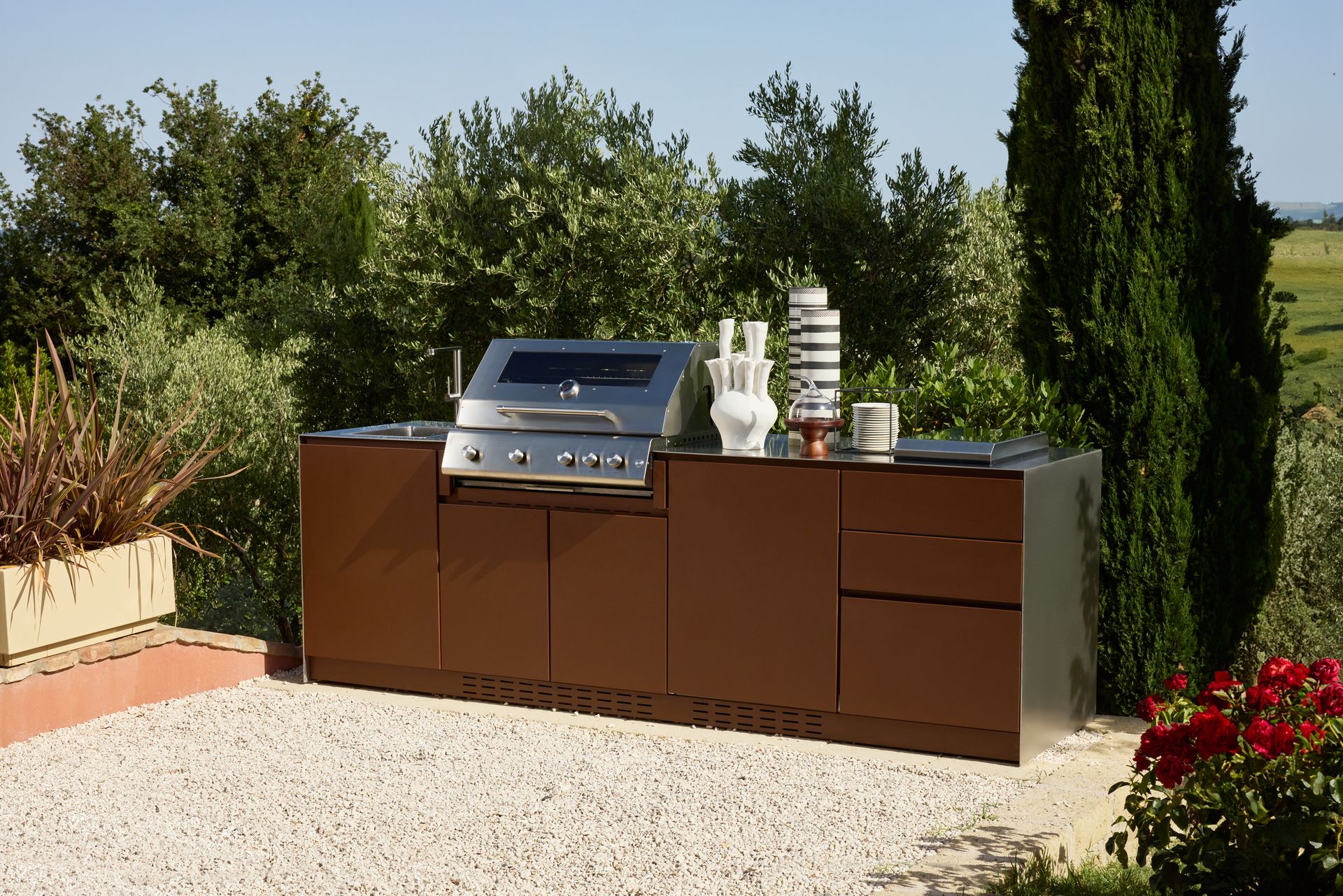 OF Outdoor Kitchen instalación