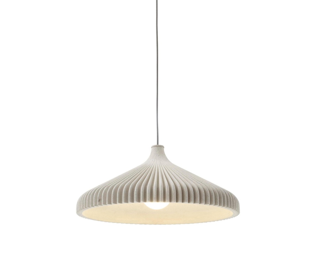 Calicot / Làmpada de suspensió amb bombeta globo E27 20W 2700K