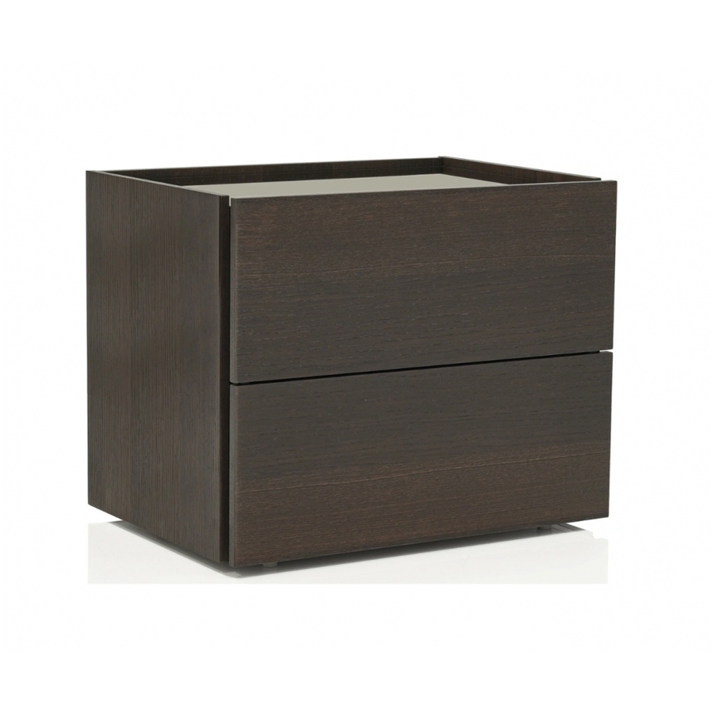 Atlante / Tauleta de nit amb dos calaixos