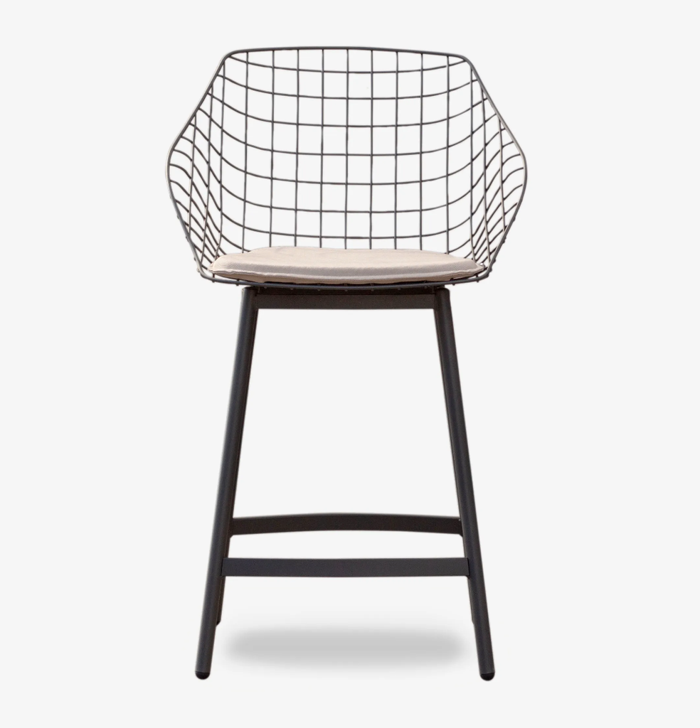 Canasta / Tamboret amb coixí